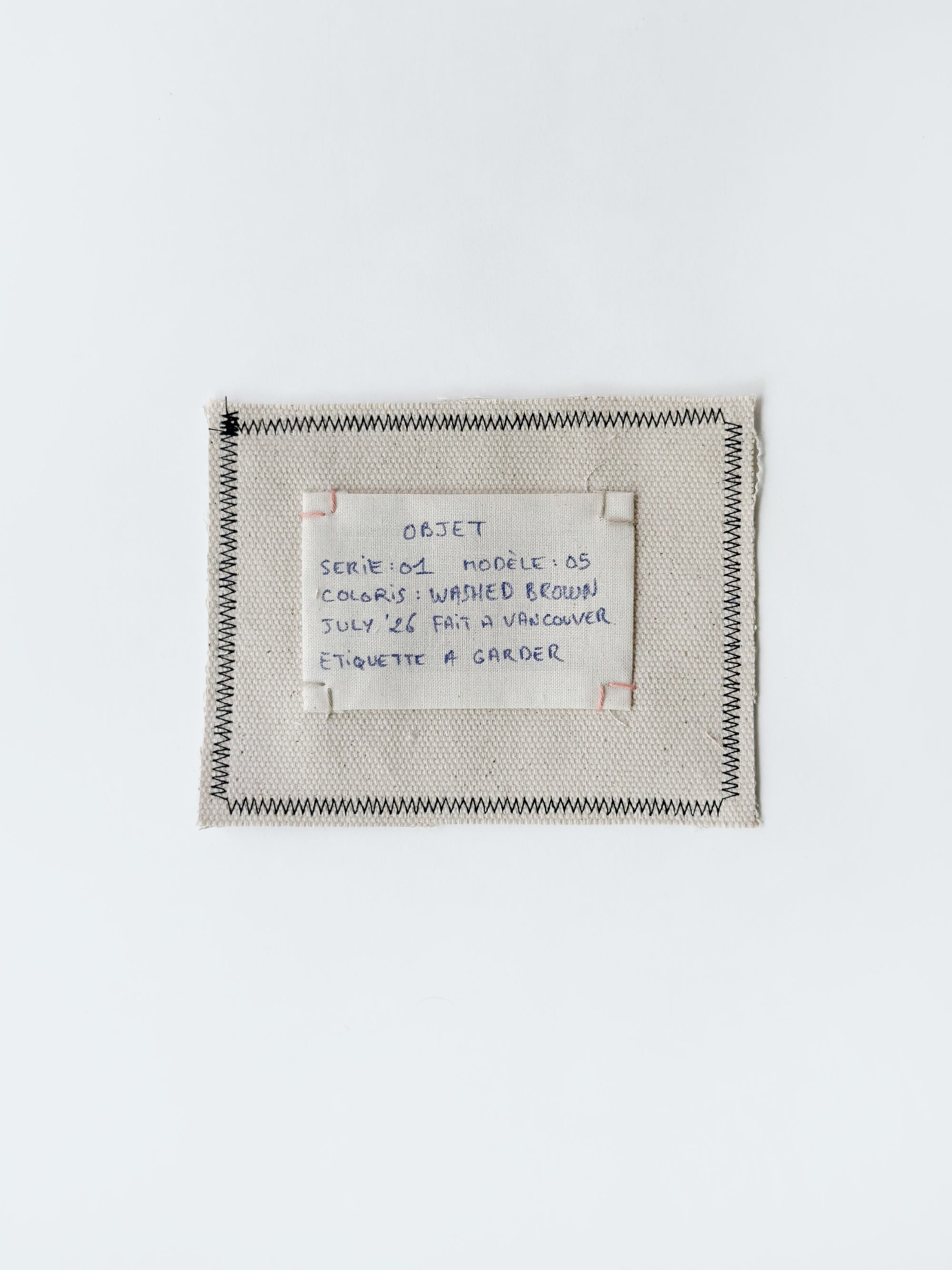 01-05 "La Casquette" Washed Brown