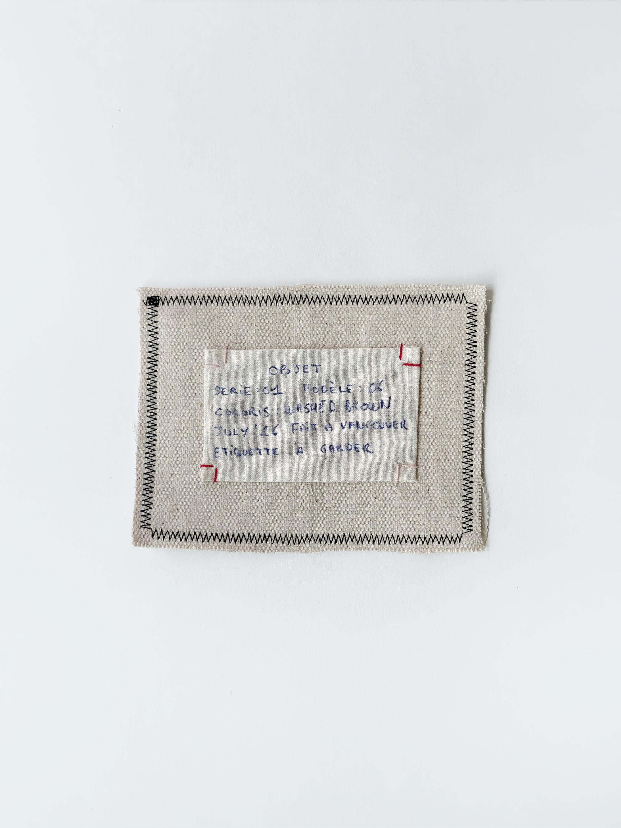 01-06 "La Casquette" Washed Brown
