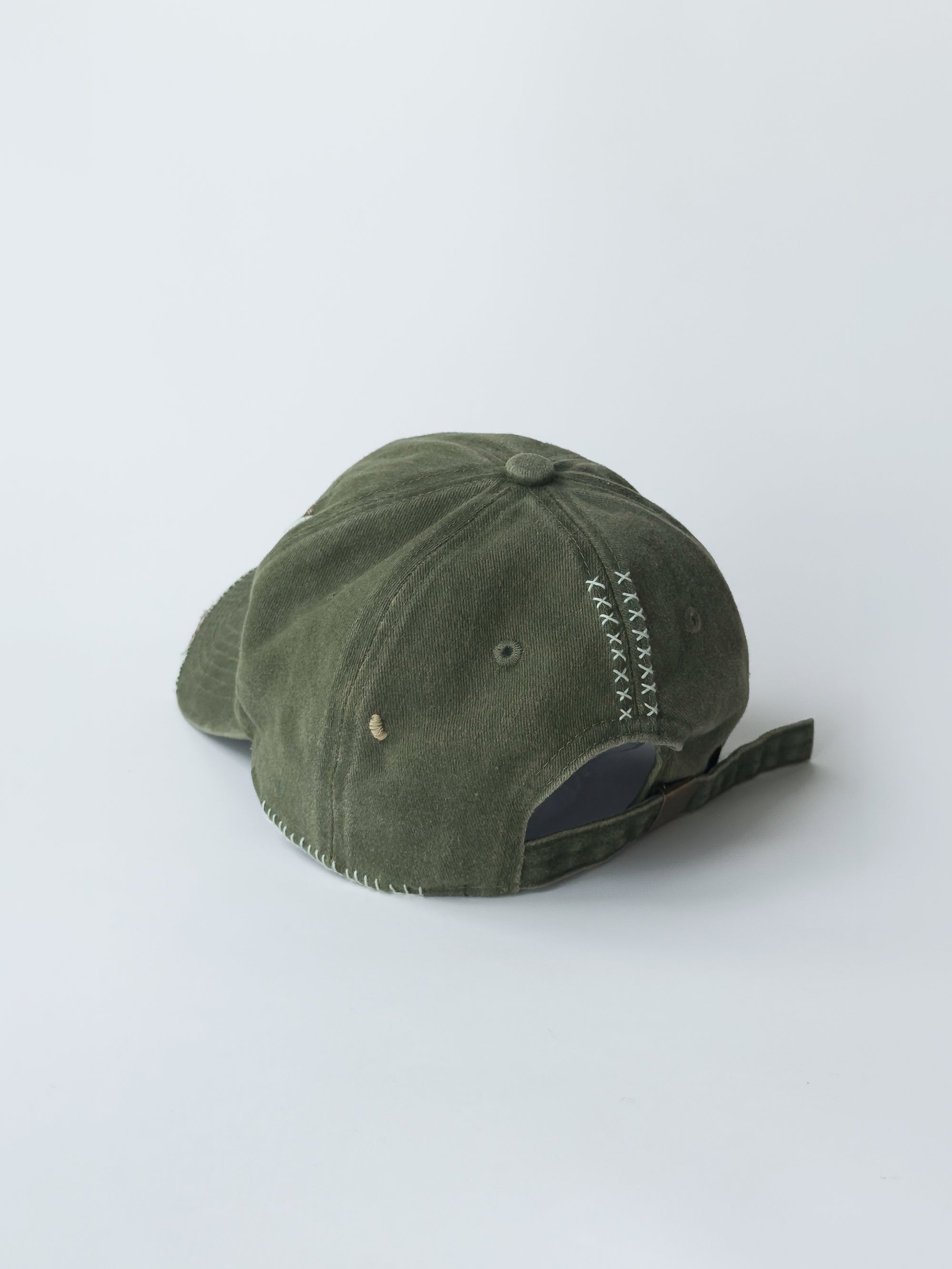 01-07 "La Casquette" Washed forest Green