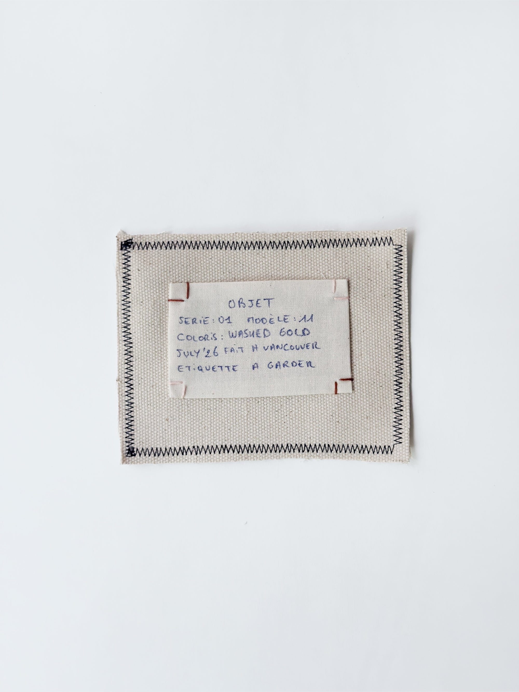 01-11 "La Casquette" Washed Gold