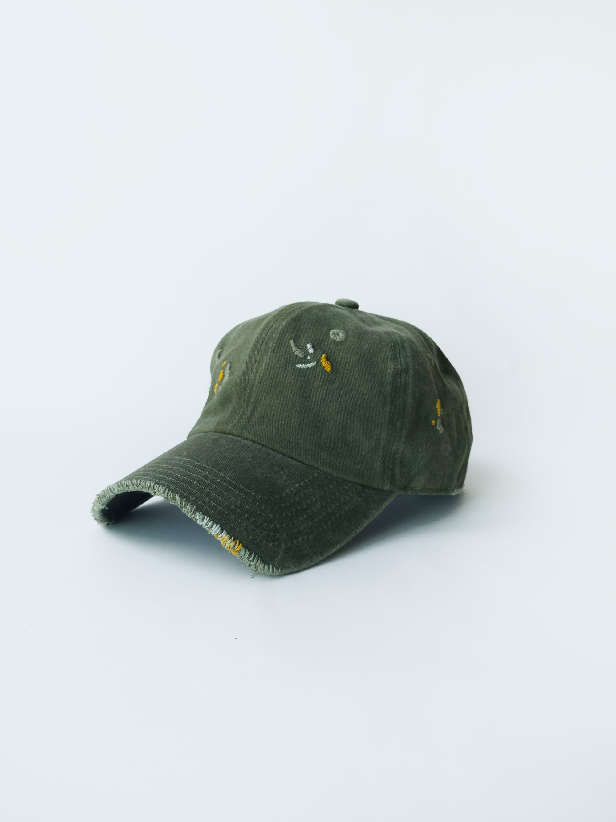 01-18 "La Casquette" Washed Forest Green