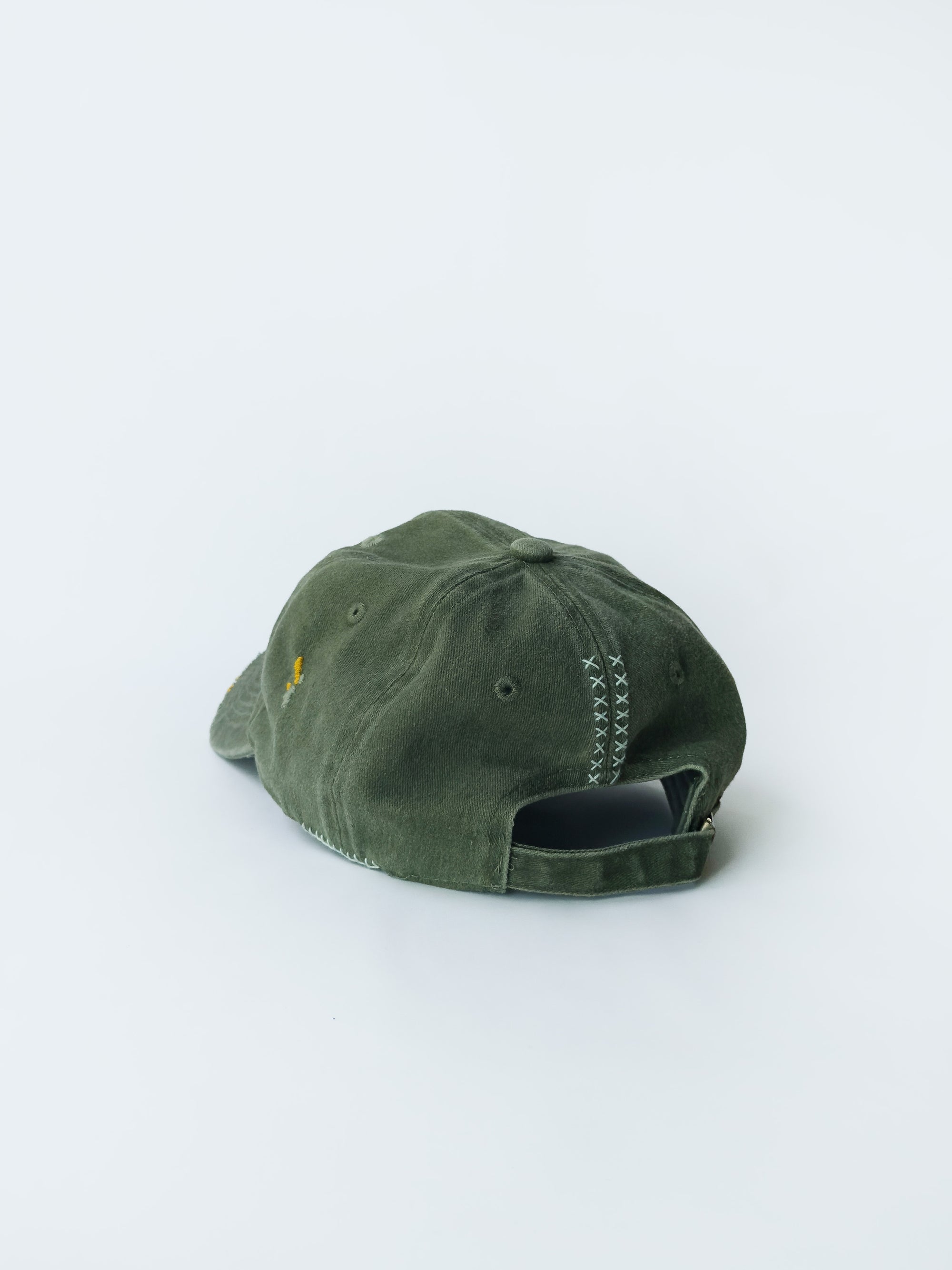 01-18 "La Casquette" Washed Forest Green