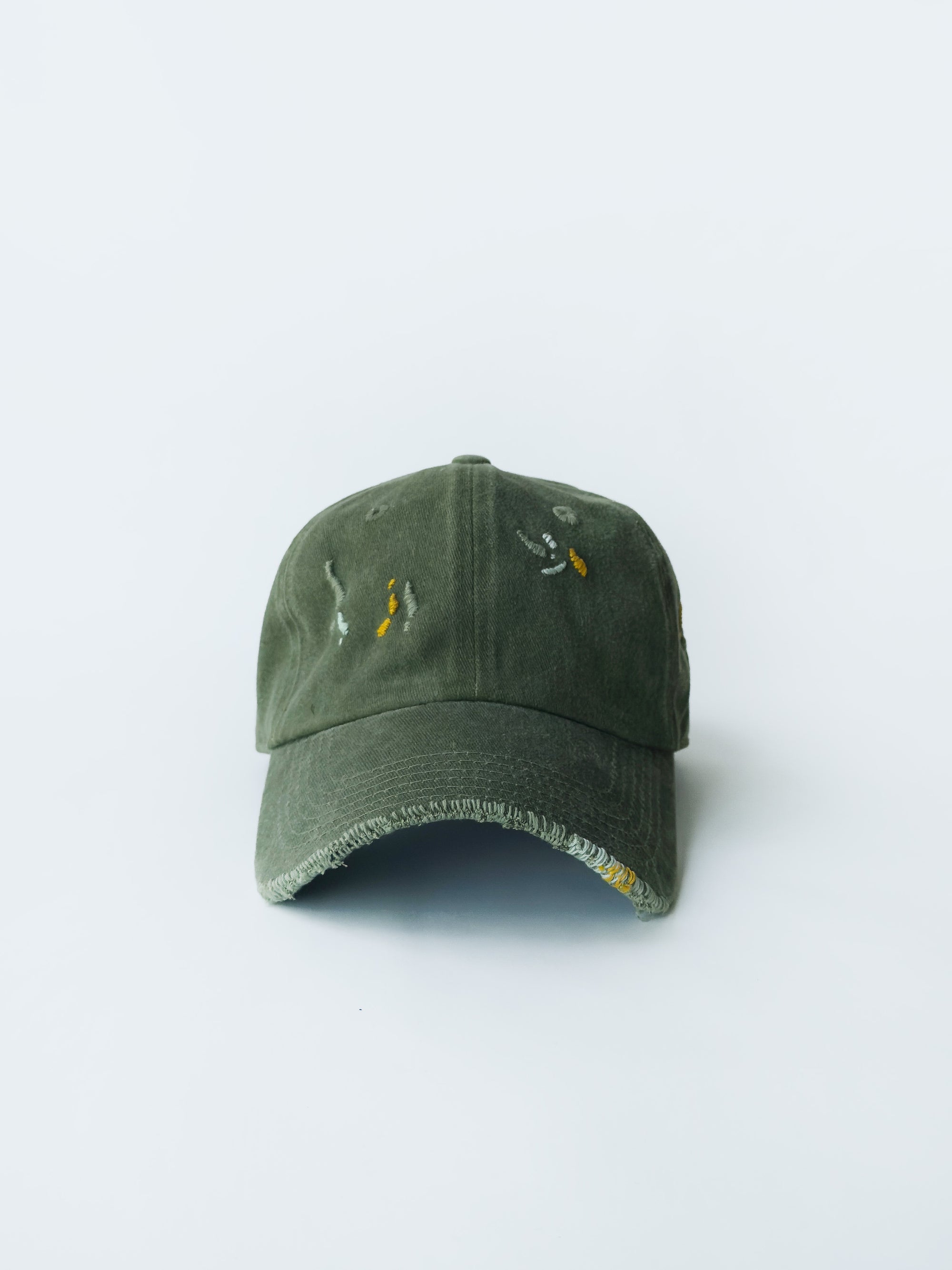 01-18 "La Casquette" Washed Forest Green