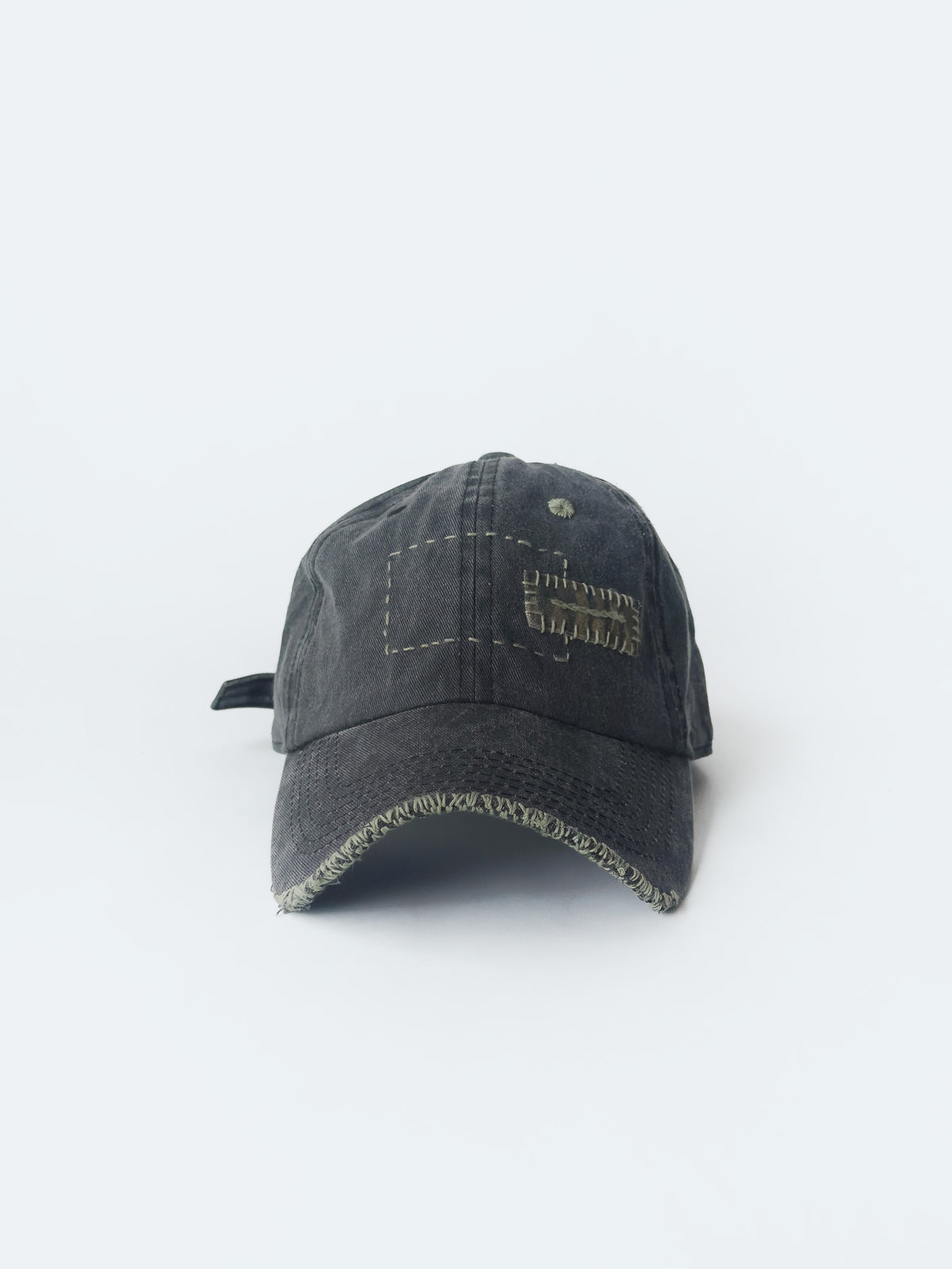 02-07 "La Casquette" Washed Black - Sage